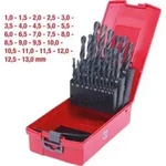 KS Tools HSS-R Spiralbohrer-Satz, Kunststoffkassette, 25-teilig, 1-13mm