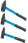 BGS Schlosserhammer-Satz Fiberglasstiel DIN 1041 300 / 500 / 800 g 3-tlg.