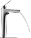 Duravit Waschtisch-Einhebelmischer No. 1 L o. Zugst.-Ablaufgarn., Ausl. 129mm, chr