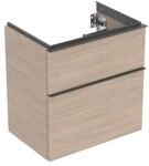 Geberit Waschtischunterschrank iCon 59,2x61,5x41,6cm, 2 L, Eiche/Gr. la. ma