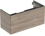 Geberit Waschtischunterschrank One 103,6x50,4x47cm, N hick./Mela Holz, 2 L