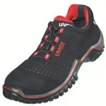 uvex Halbschuhe motion style S1 schwarz rot Weite 11 Gr. 36