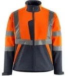 Mascot Softshelljacke Kiama hi-vis orange/schwarzblau Gr&ouml;&szlig;e 2XL