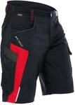K&uuml;bler Shorts BODYFORCE schwarz/mittelrot Form 2425 Gr&ouml;&szlig;e 40 ; K&uuml;bler Workwear