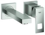 Grohe Fertigmontageset Eurocube sst, 2-Loch-Waschtisch-Wandarmatur, Ausl. 17,1cm