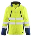 4 Protect JackePittsburgh, Softshell leuchtgelb/navy, Gr. S ; BIG (3476/S)