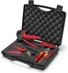 KNIPEX 97 91 04 V02 Werkzeugkoffer f&uuml;r Photovoltaik f&uuml;r Solar-Steckverbinder MC4&reg;
