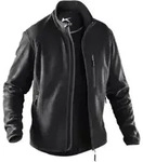 K&uuml;bler Fleecejacke schwarz XXL