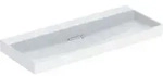Geberit Waschtisch One 120cm, o. Hahnl. + &Uuml;L, we. K-Tect/Bl we.