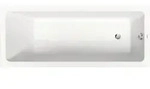 Duravit Rechteck-Badewanne No. 1 170x70x40cm, EB-Version, m 1 RS, wei&szlig;