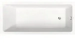 Duravit Rechteck-Badewanne No. 1 180x80x40cm, EB-Version, m 1 RS, wei&szlig;