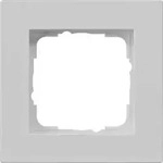 Gira Abdeckrahmen 1-f. flach, grau 0211375