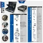 Brilliant Tools Universalkoffer-Satz, 143-tlg