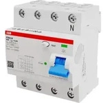 ABB Stotz S&J FI-Schutzschalter TypB 4P 63A, 300mA, 3kA, 4TE F204B-63/0, 3-4TE