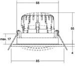 Brumberg Leuchten LED-Einbaustrahler 230V 39484183