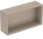 Geberit Wandbox 45x23,3x13,2cm, re, Ei nat./Mel. Struk.