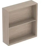 Geberit Regal 45x46,7x13,2cm, qu., Ei nat./Mel. Struk.