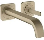 hansgrohe Fertigset Axor Citterio E UP-EHM, A 221mm, m Pin-Griff, Ros, b ni.