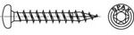 Spax Universalschraube 3 x 12 mm Halbrundkopf T-STAR plus Vollgewinde S-Spitze WIROX