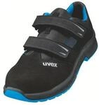 uvex Sandalen 2 trend S1P blau schwarz Weite 12 Gr. 39 (6936339)