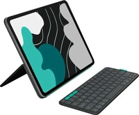 Logitech 920-013383, Logitech Flip Folio - Tastatur und Folioh&uuml;lle - full size -