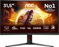 AOC C32G4Z, AOC Gaming C32G4Z - LED-Monitor - Gaming - gebogen - 81.3 cm (32")