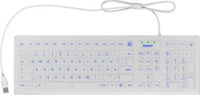 KeySonic 60798, KeySonic KSK-8031INEL-Wh (DE) Hygienetastatur, Industrietastatur,