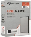 Seagate STKY1000401, Seagate One Touch Portable HDD with Password Silver +Rescue 1TB,