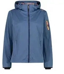 Mode&Accessoires CMP F.Illi Campagnolo CMP Woman Jacket Zip Hood DUSTY BLUE MEL: -