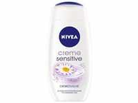 NIVEA Körperpflege Duschpflege Creme Sensitive Pflegedusche 250 ml, Grundpreis: