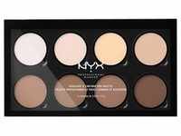 NYX Professional Makeup Gesichts Make-up Highlighter Highlight & Contour Pro Palette