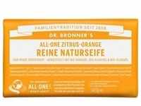 Dr. Bronner's Pflege Feste Seifen All-One Zitrus-Orange Reine Naturseife