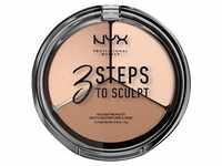 NYX Professional Makeup Gesichts Make-up Puder 3 Step To Sculpt Face Sculpting