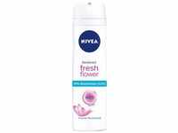 NIVEA Körperpflege Deodorant Fresh Flower Deodorant Spray 150 ml, Grundpreis:...