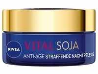 NIVEA Gesichtspflege Nachtpflege Vital Soja Anti-Age Straffende Nachtspflege