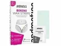 Andmetics Körperpflege Wachsstreifen Bikini Wax Strips 20 x Bikini Wax Strips + 2 x