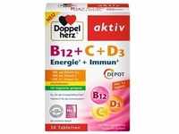 Doppelherz Gesundheit Mineralstoffe & Vitamine Vitamin B12 + C + D3