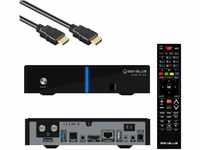 GigaBlue UHD IP 4K USB HDMI SD Karte 1x DVB-S2X Dual Tuner Multiroom Receiver Schwarz