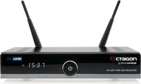 Octagon SF8008 Supreme UHD 4K Twin Sat (2x DVB-S2X MS, Linux E2, M.2, Dual-WiFi) -