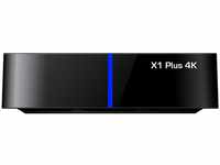 GigaBlue X1 Plus 4K UHD Android 10 Sat IP-Receiver (DVB-S2X, Dual-WiFi, LAN,