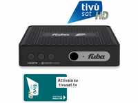 FUBA ODE718 Full HD HEVC H.265 Smartcard HDMI DVB-S2 Sat Receiver mit Tivusat HD