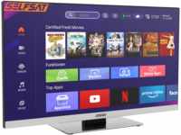 SELFSAT SMART LED TV 1255 (55cm/22 ") rahmenloser TV inkl. DVB-S2/C/T2 HD Tuner mit