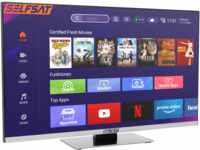 SELFSAT SMART LED TV 1260 (60cm/24 ") rahmenloser TV inkl. DVB-S2/C/T2 HD Tuner...