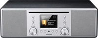 Noxon Furka Silber-Schwarz - DAB+, CD, UKW, Bluetooth, USB, AUX-IN, Stereo,