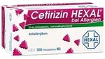 CETIRIZIN HEXAL Filmtabletten bei Allergien 100 St