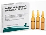 NEYDIL Nr.43 Revitorgan Dil.D 4 pro Ampullen vet. 5X2 ml