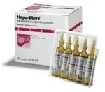 HEPA-MERZ Infusionsl&ouml;sungs-Konzentrat Ampullen 25X10 ml