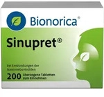 SINUPRET &uuml;berzogene Tabletten 200 St
