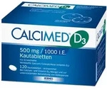 CALCIMED D3 500 mg/1000 I.E. Kautabletten 120 St