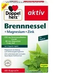 DOPPELHERZ Brennnessel+Magnesium+Zink Kapseln 60 St